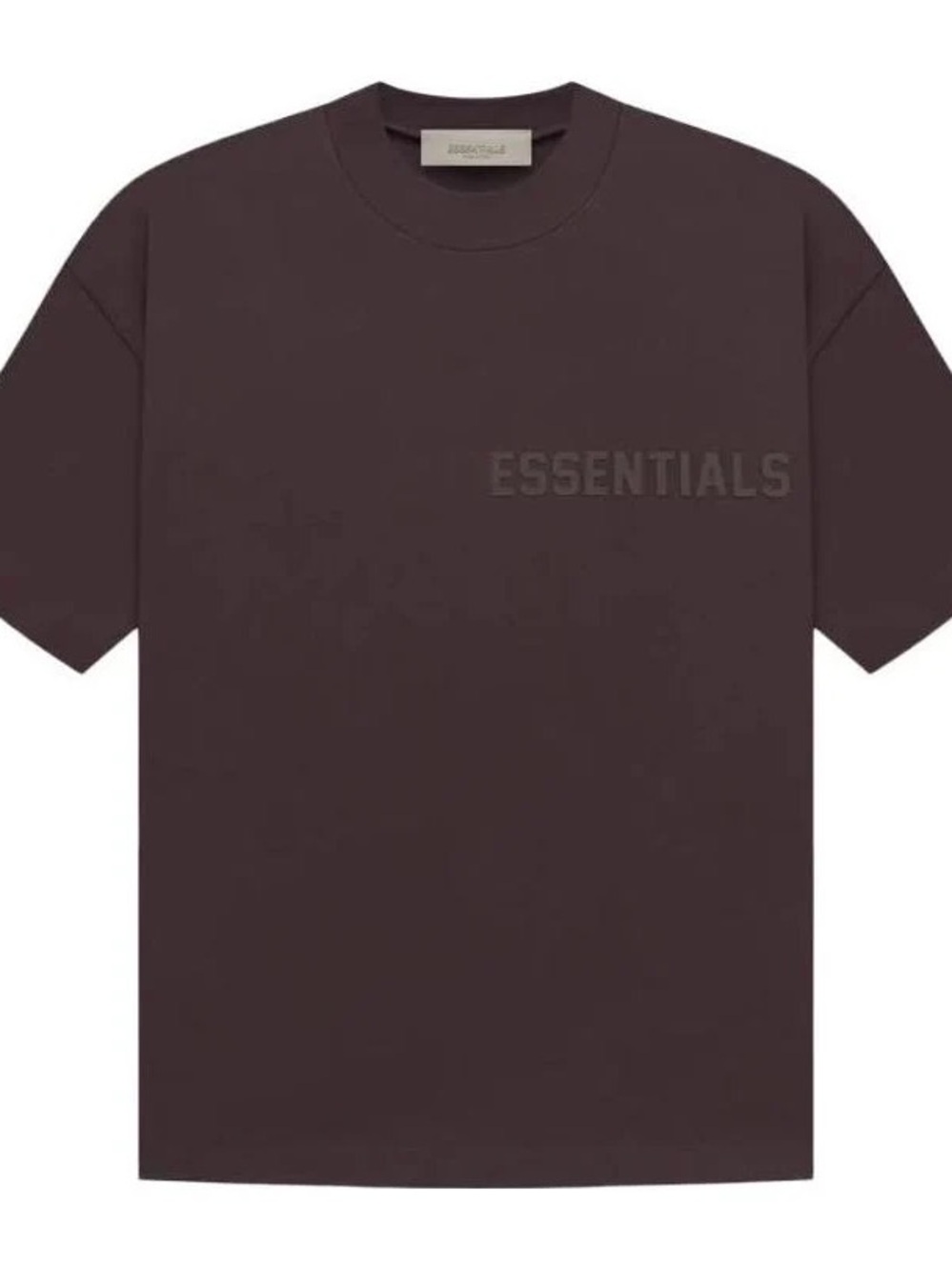 FEAR OF GOD ESSENTIALS TEE PLUM - S - Picture 1 of 10